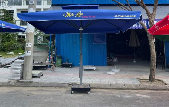 dù che nắng ở hội an