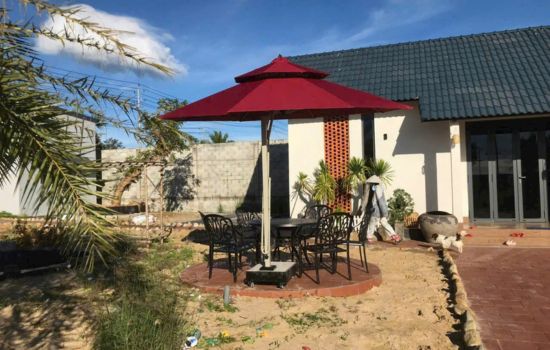 dù che nắng ở phan thiết