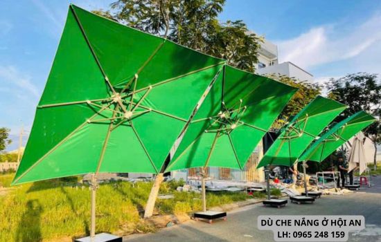 dù che nắng tại hội an
