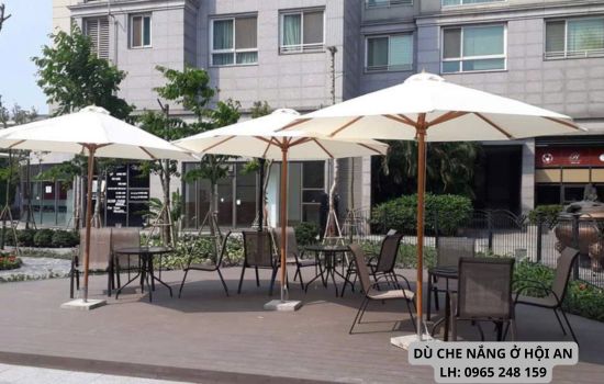 dù che nắng tại hội an