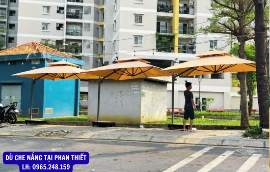 dù che nắng tại phan thiết