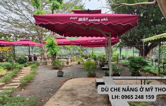 dù che nắng ở mỹ tho