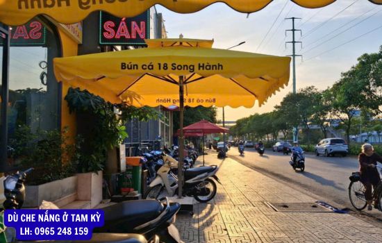 dù che nắng ở tam kỳ