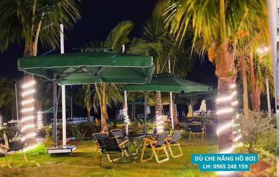 dù che nắng cho hồ bơi