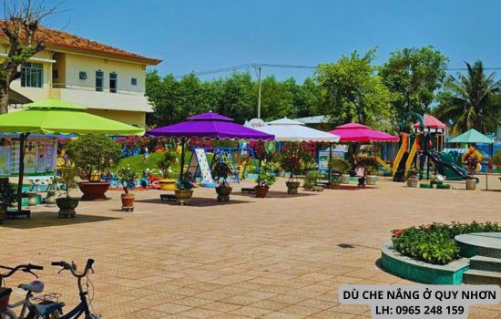 dù che nắng ở quy nhơn