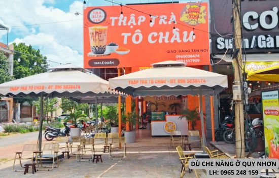 dù che nắng ở quy nhơn