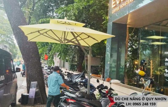 dù che nắng ở quy nhơn