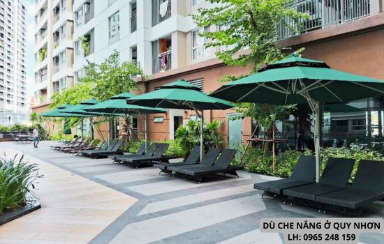 dù che nắng ở quy nhơn