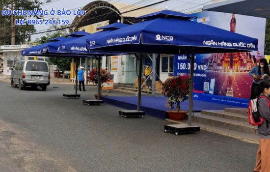 dù che nắng ở bảo lộc