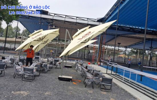 dù che nắng ở bảo lộc