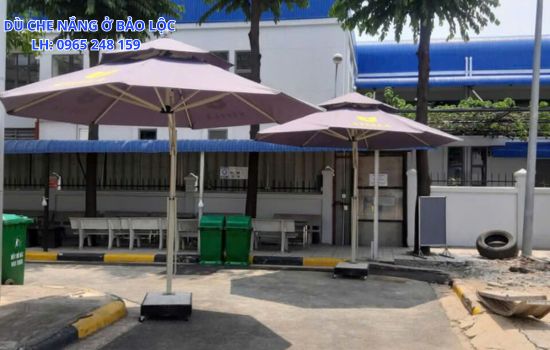 dù che nắng ở bảo lộc
