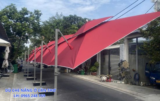 dù che nắng ở cần thơ