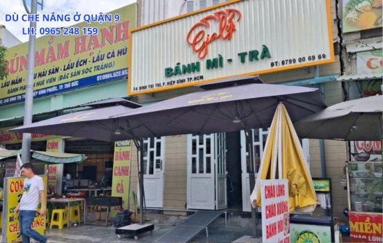 dù che nắng ở quận 9