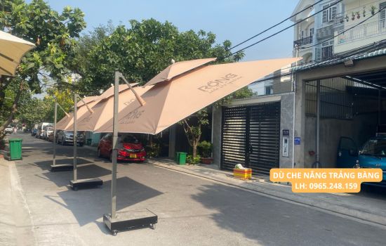 dù che nắng ở trảng bàng