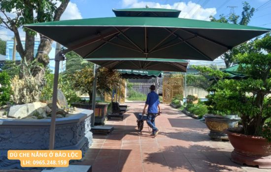 dù che nắng tại bảo lộc
