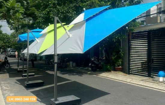 dù lệch tâm vuông giá rẻ