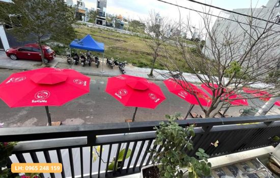 dù lệch tâm vuông giá rẻ