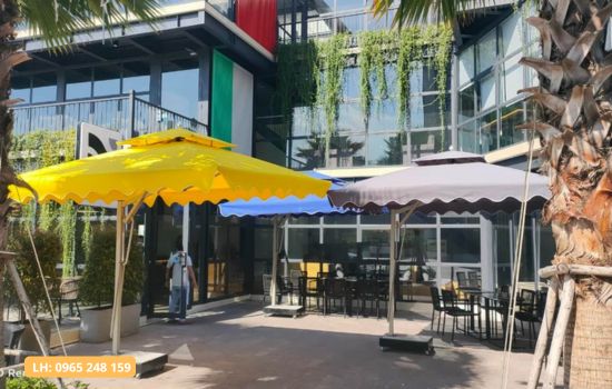 dù lệch tâm vuông giá rẻ