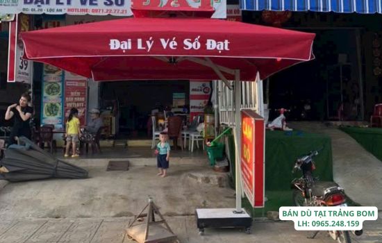 bán dù che nắng trảng bom