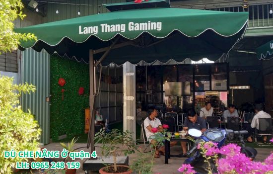 dù che nắng ở nha trang