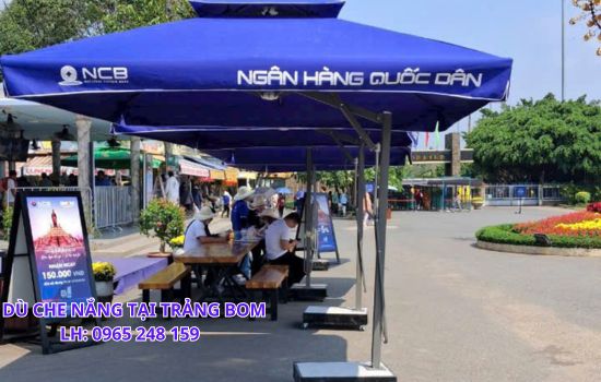 dù che nắng ở trảng bom