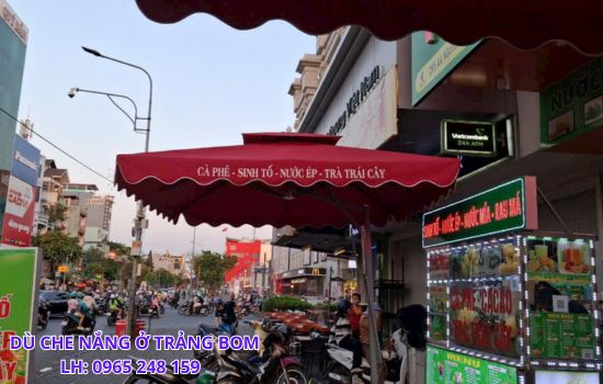 dù che nắng ở trảng bom