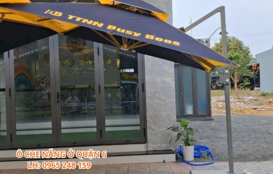 dù che nắng tại long thành