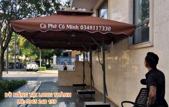 dù che nắng tại long thành