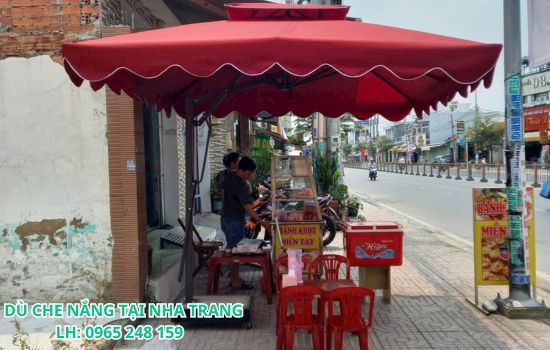 dù che nắng tại nha trang