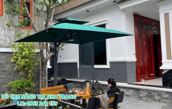 dù che nắng tại nha trang