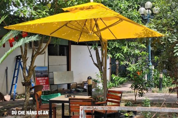 dù che nắng ở dĩ an
