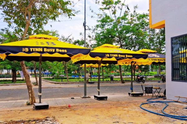 dù che nắng ở ninh hòa