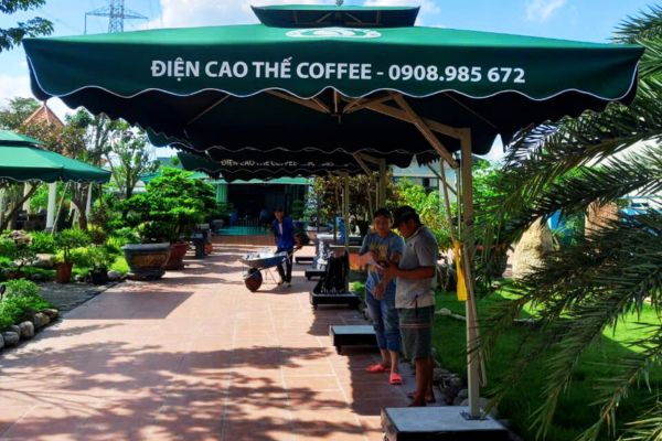 dù che nắng ở ninh hòa