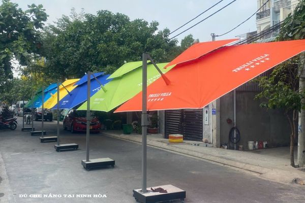 dù che nắng tại ninh hòa