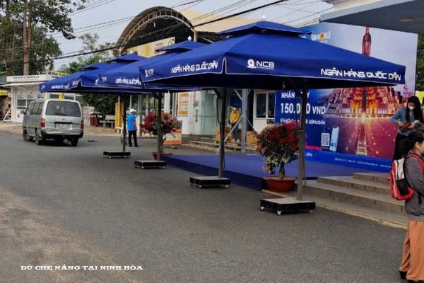dù che nắng tại ninh hòa