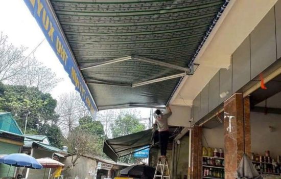 làm mái hiên ở dĩ an