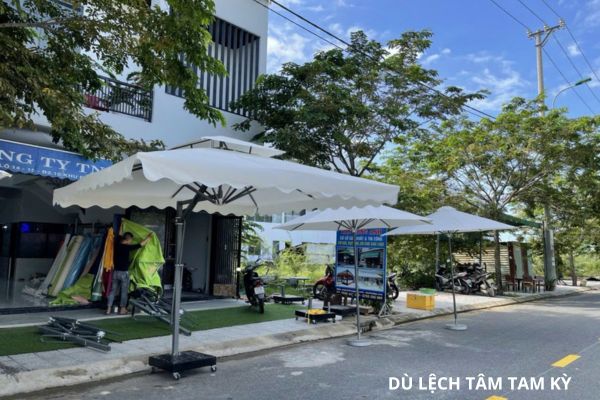 dù lệch tâm ở tam kỳ