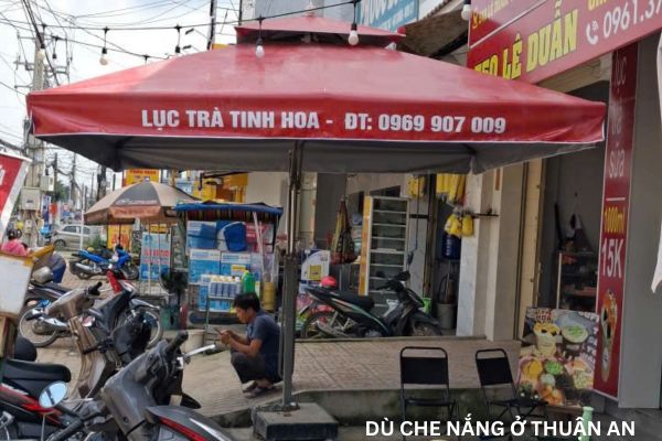 dù che nắng tại thuận an