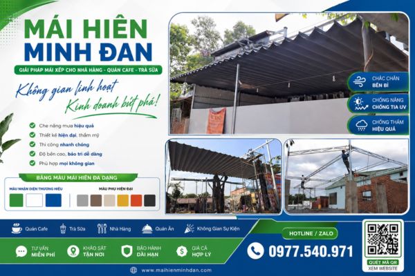 làm mái hiên ở trảng bom