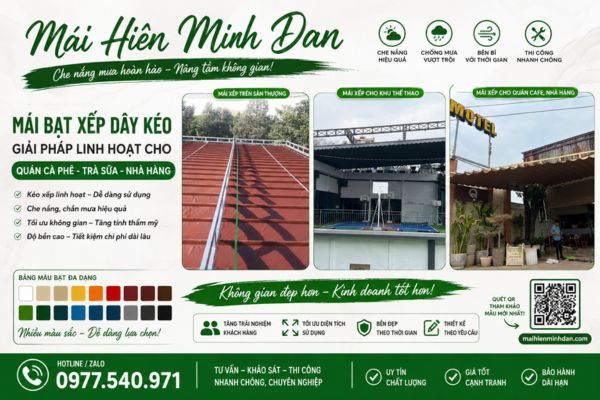 mái hiên che ở long khánh