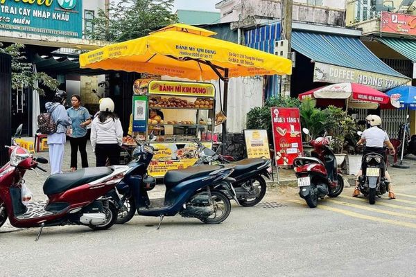 dù che nắng ở tam quan