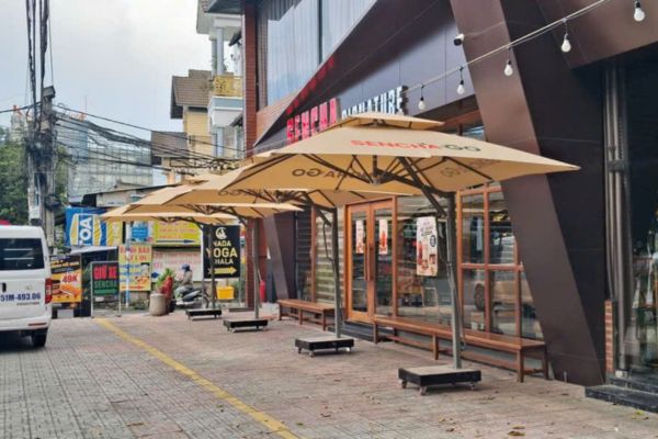 dù che nắng ở tân uyên