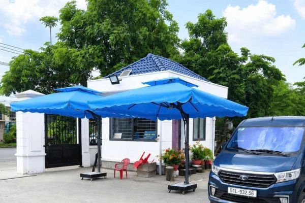 dù che nắng ở vĩnh long